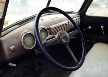 Dash & interior as found